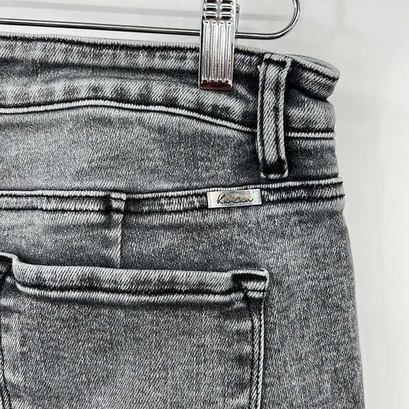 Kancan Jeans Womens 13/30 Nicole High Rise Super Skinny Gray Wash Denim Acid‎ - Picture 5 of 11